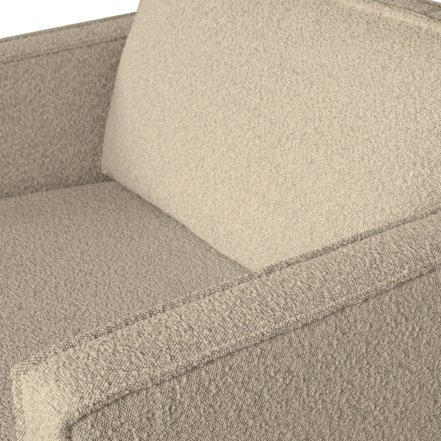 Rodeo Bouclé beige armchair