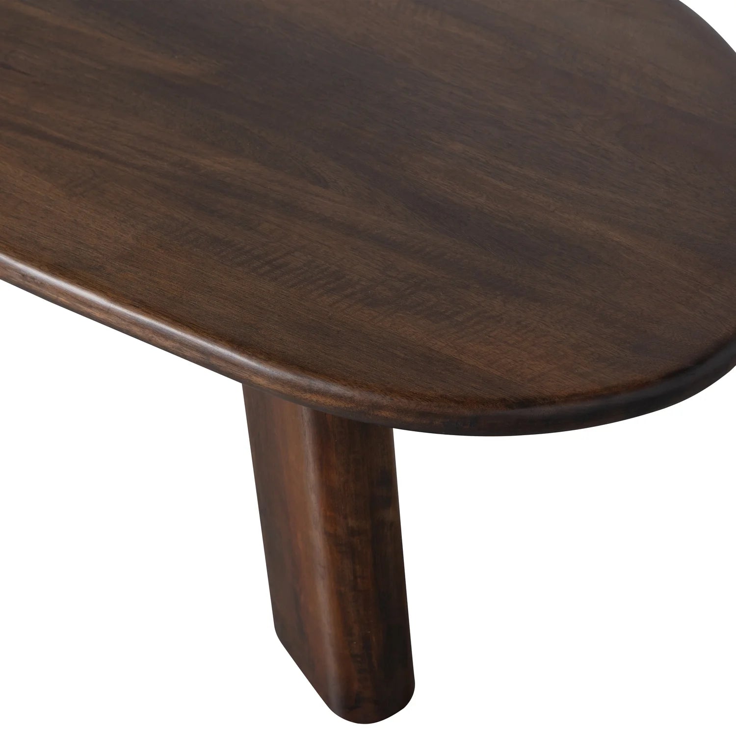 Roundly coffee table mango wood