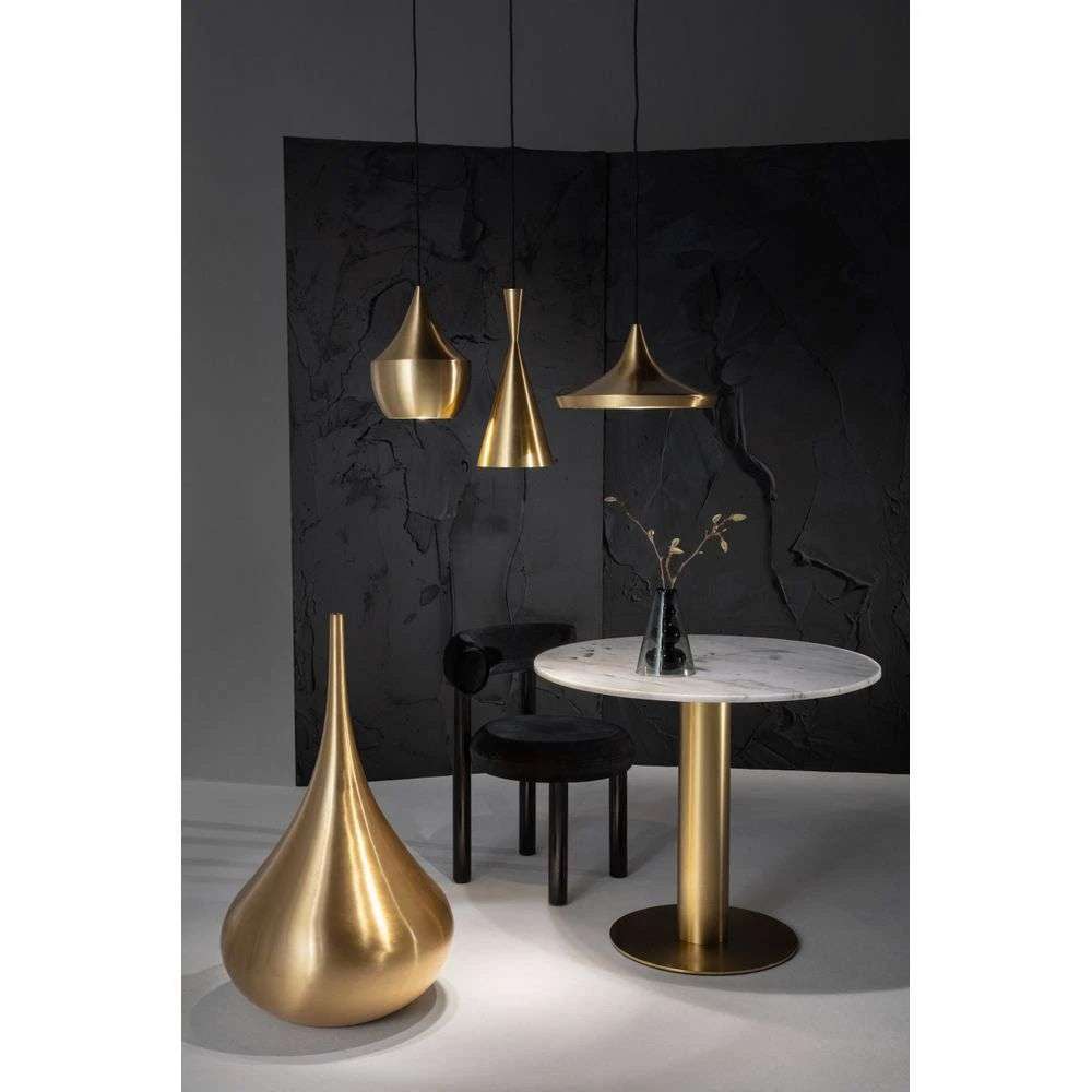 BEAT pendant lamp in gold