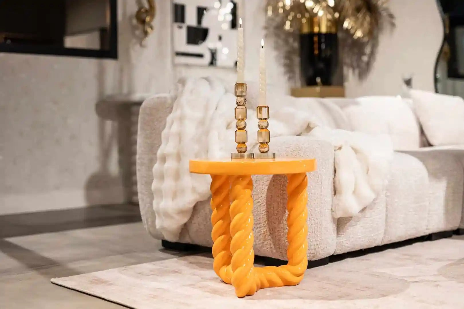 ROSLY orange side table