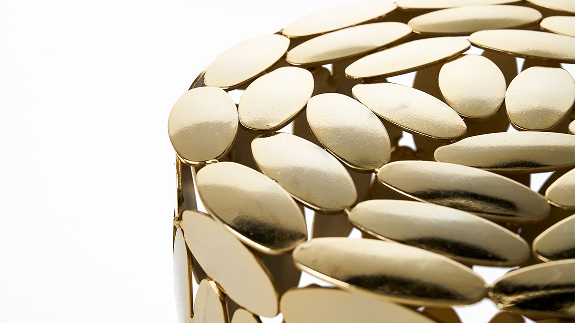 Kaffeetisch FOLIAE gold