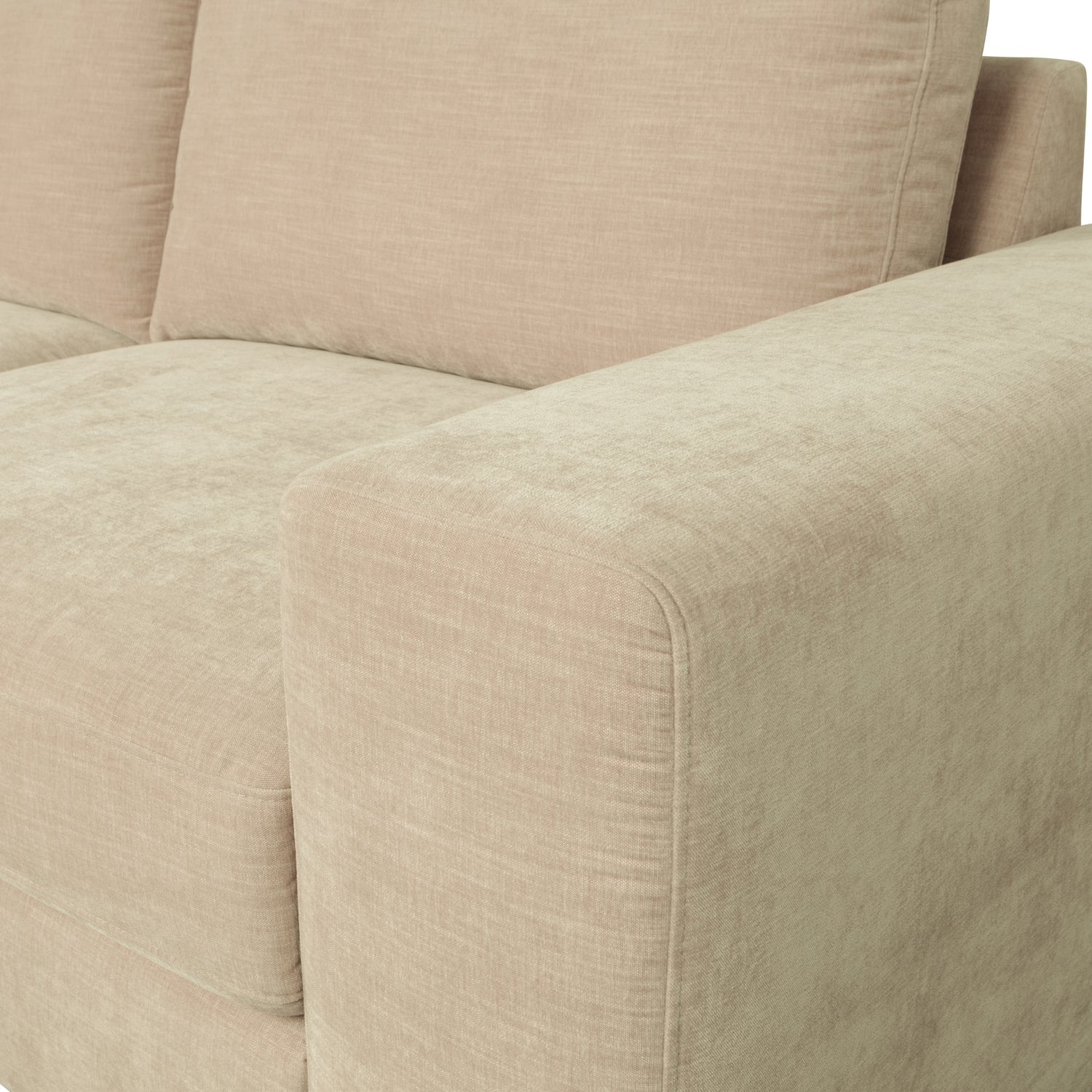 Sofa FAMILY - right-side end module sand