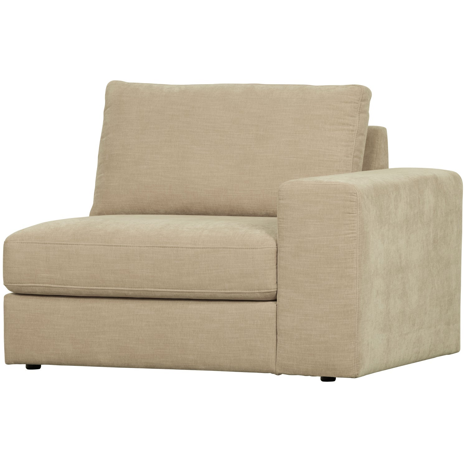 Sofa FAMILY - right-side end module sand