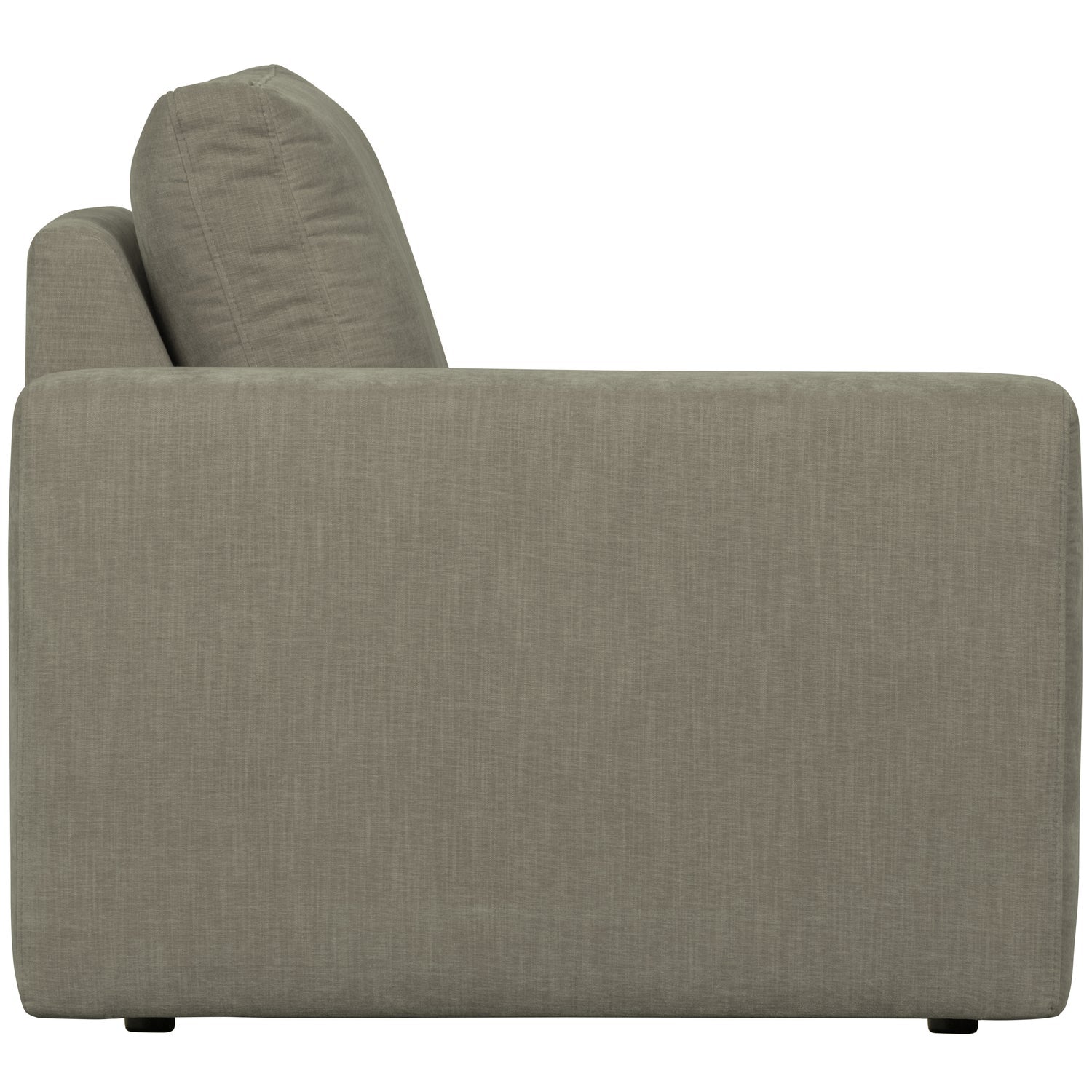 Sofa FAMILY - left-side end module warm gray