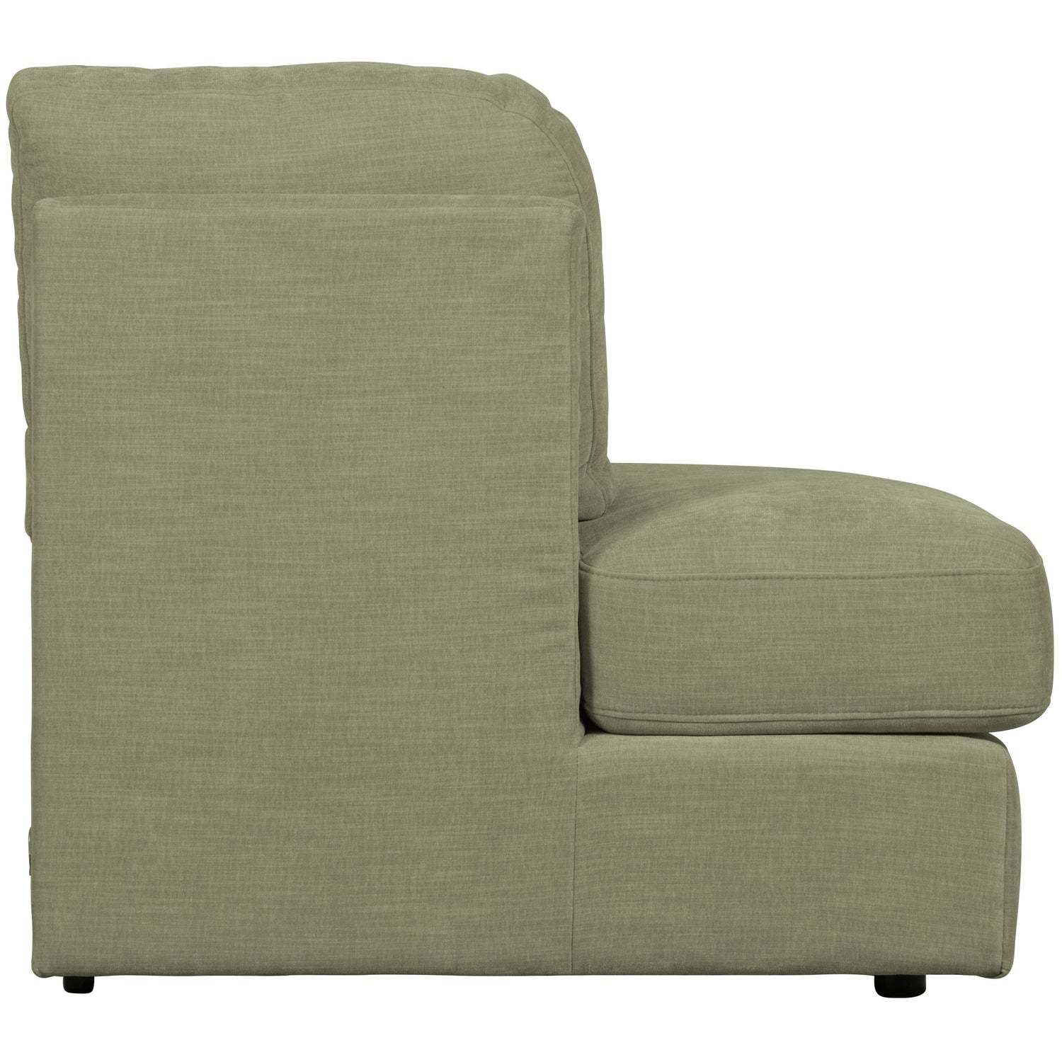 Sofa FAMILY - open left-side element green