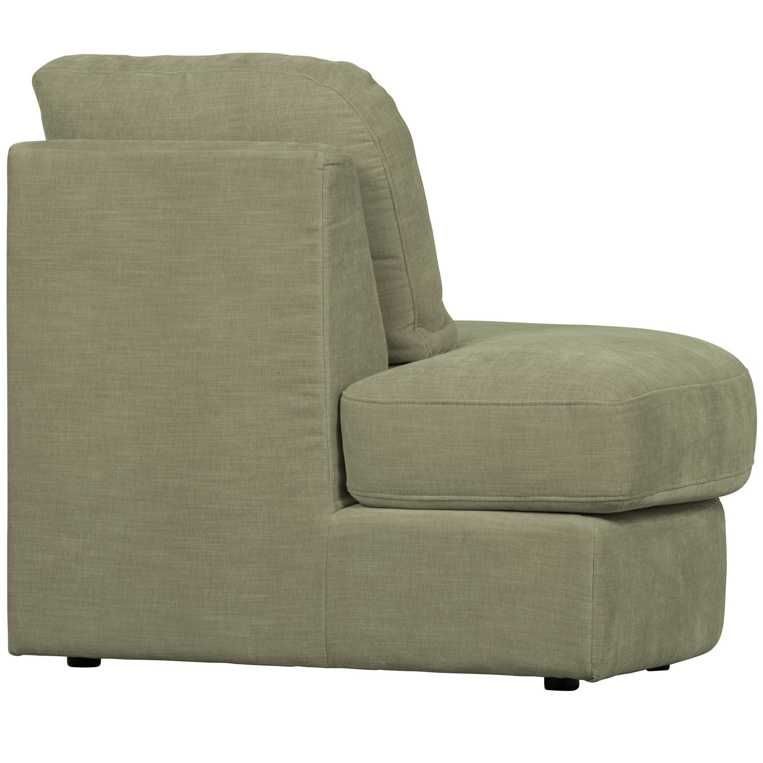 Sofa FAMILY - open left-side element green