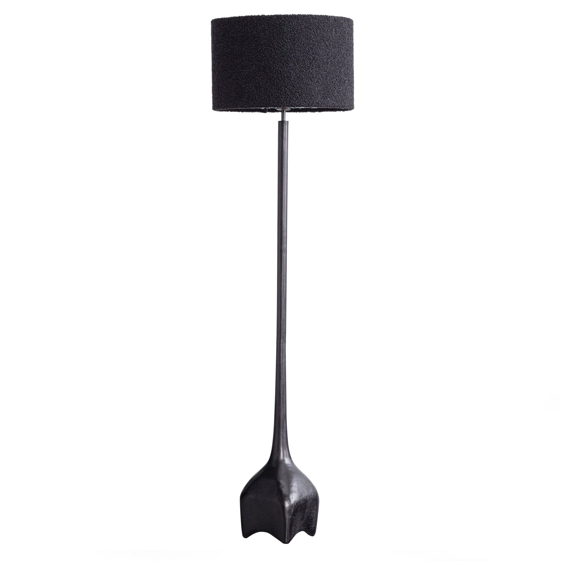 Lampenbasis FOSS antik schwarz