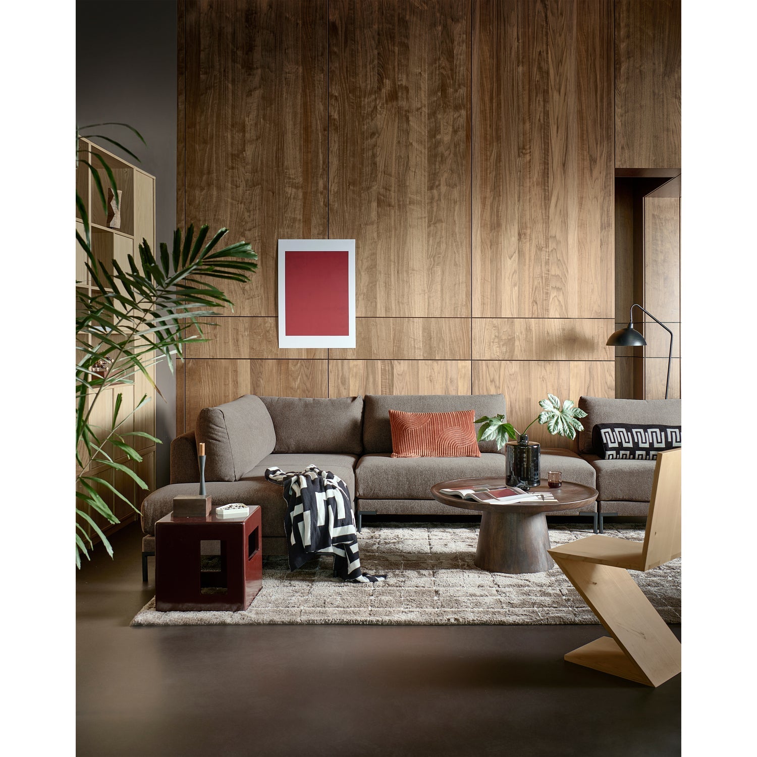 Armchair / COUPLE module taupe