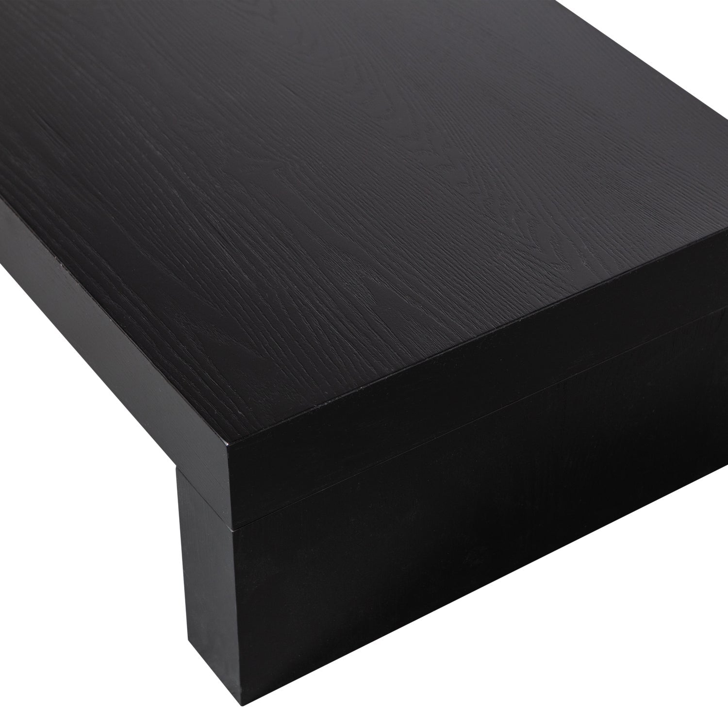 Marte black coffee table