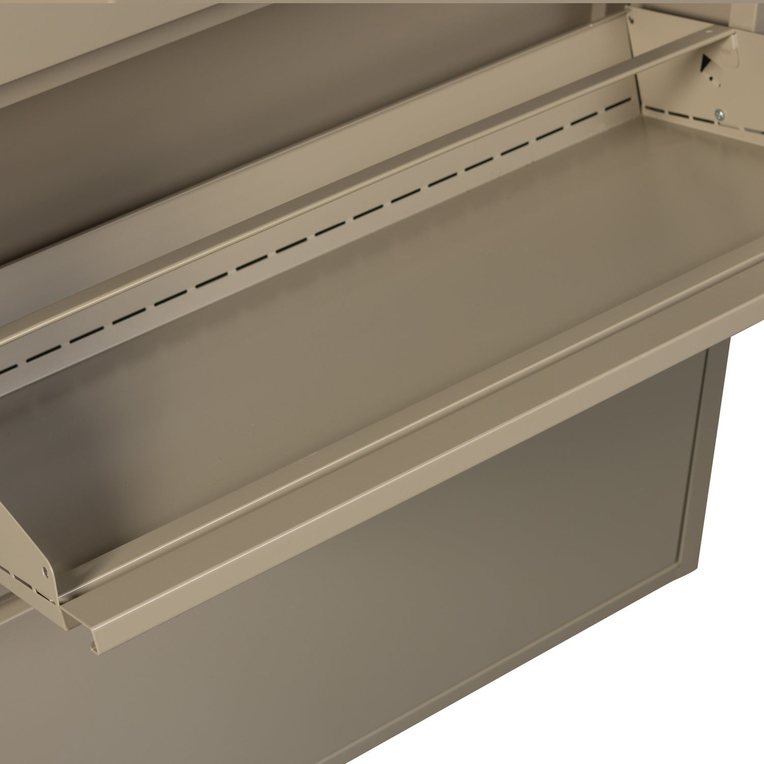 SABINE 3-COMPARTENT SHOE CABINET METAL SAND