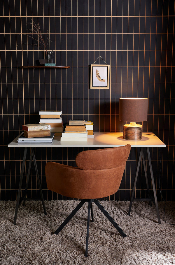Table lamp Menzo Mango wood