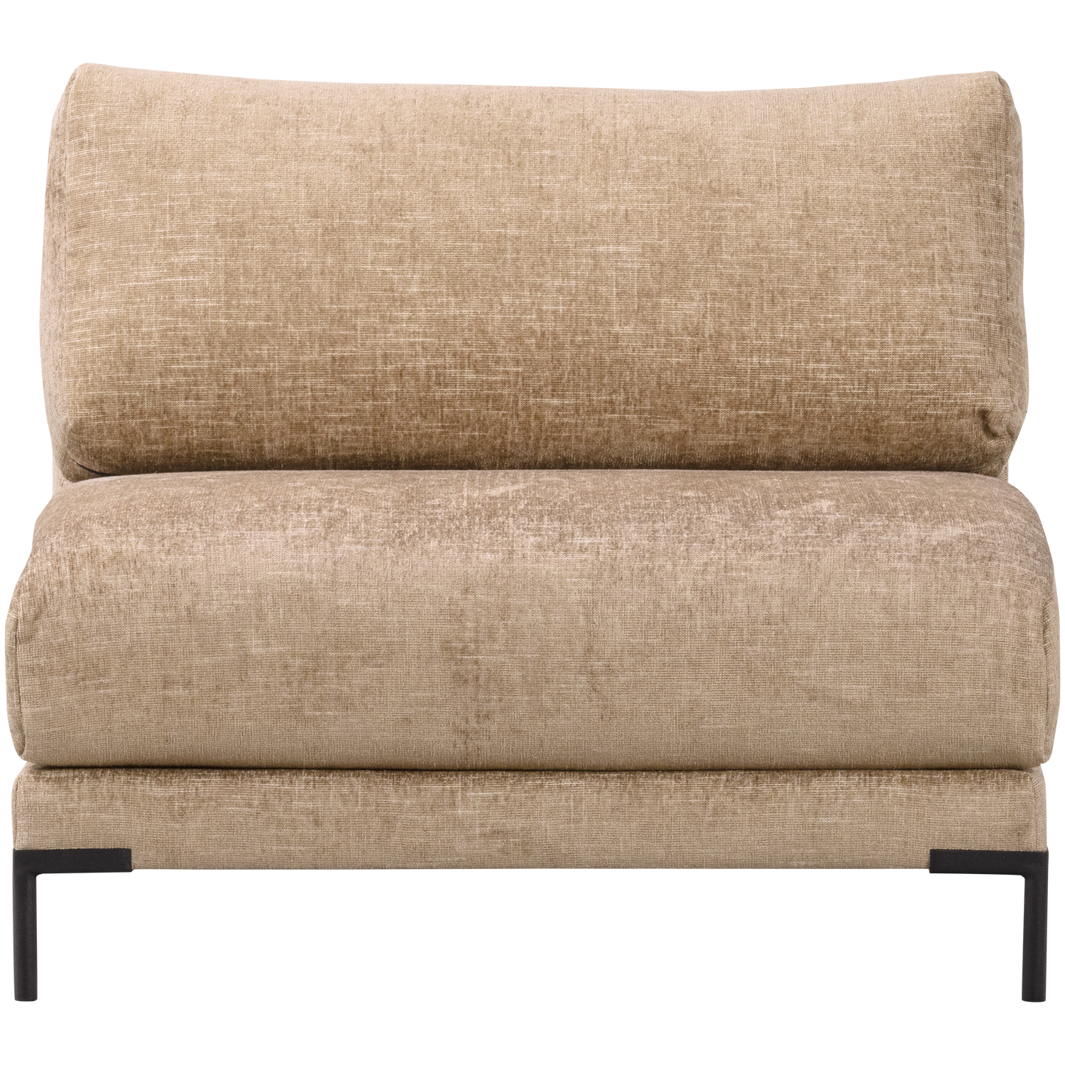 Couple Armchair / Module in Butter Melange