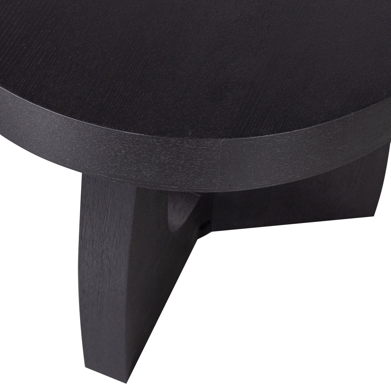 Tala Side Table MDF Veneer Black 45xo45cm