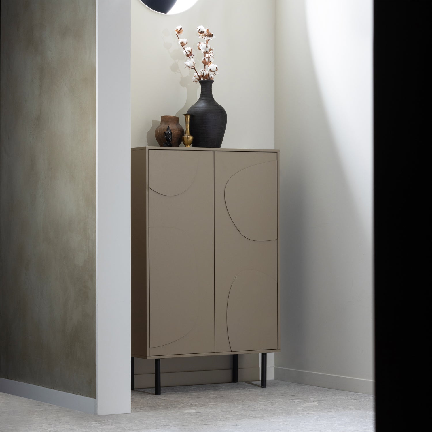 CADIZ STORAGE CABINET PINE MUD [FSC]