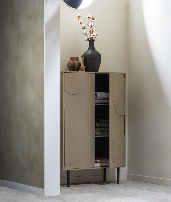 CADIZ STORAGE CABINET PINE MUD [FSC]