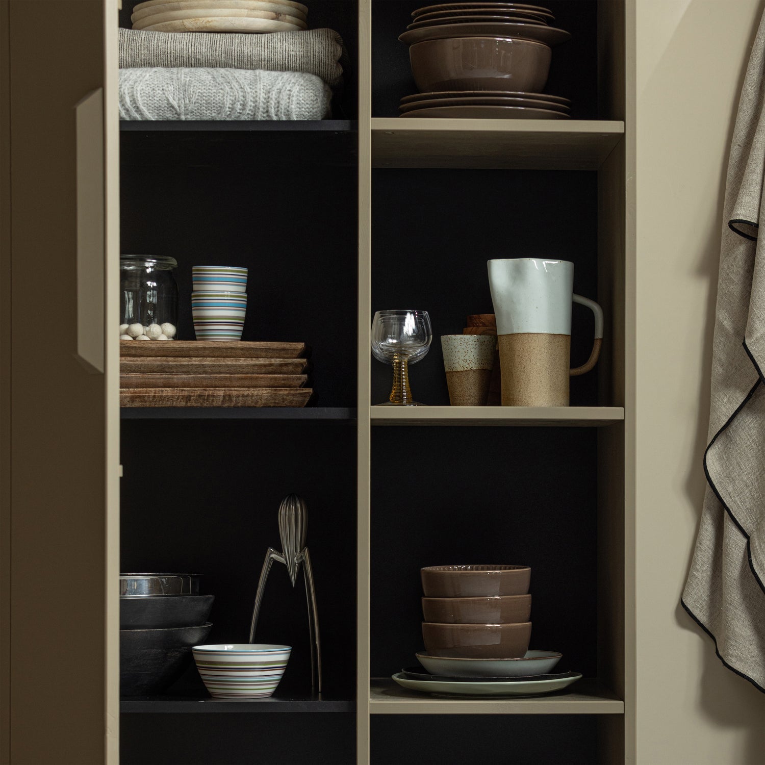 Lowen Storage Cabinet Pine Mud [FSC]