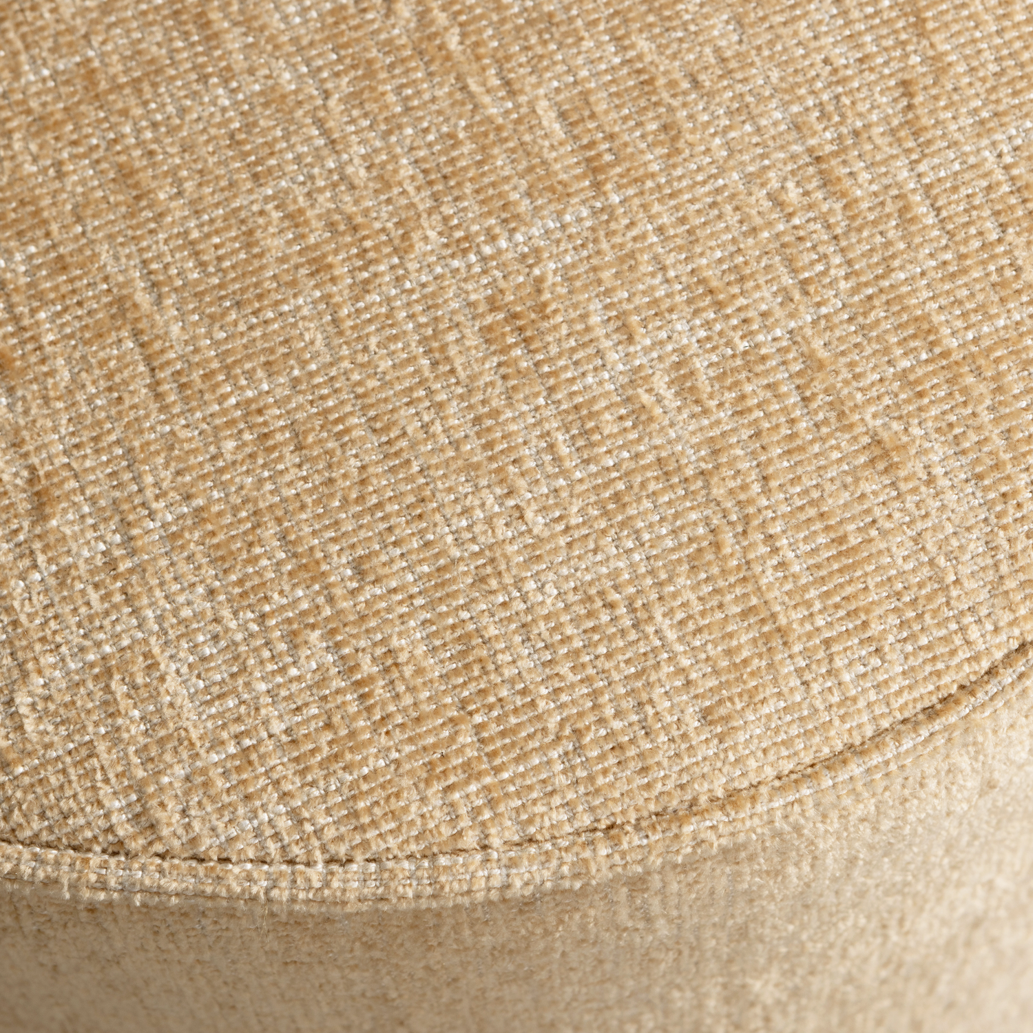 Pearl Buttercream Melange Pouf