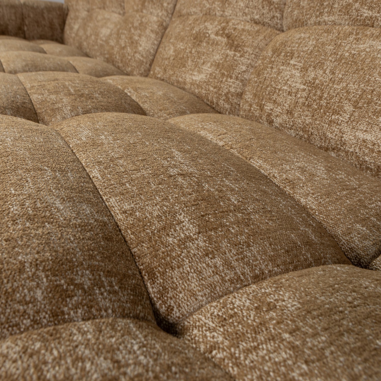 Timor Caramel Melange 4-Person-Sofa