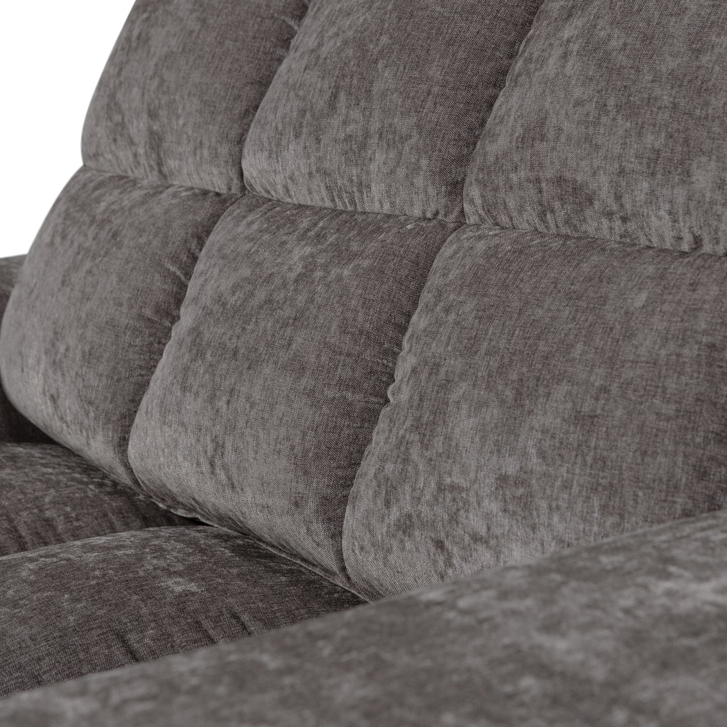 Sofa Loveseat ZWEITES DATE mysi grau
