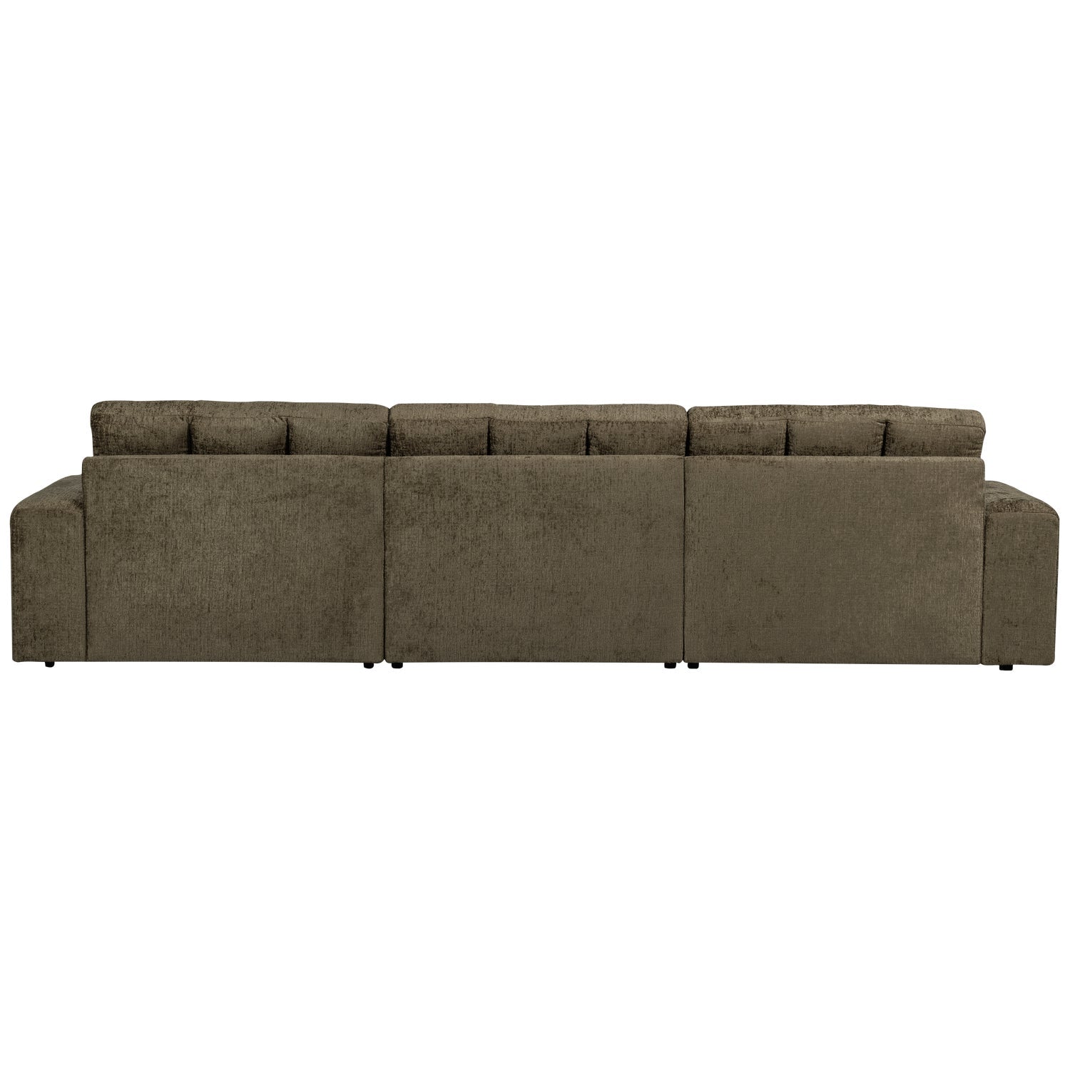 Right-sided Corner Sofa SECOND DATE - BONSAI velvet