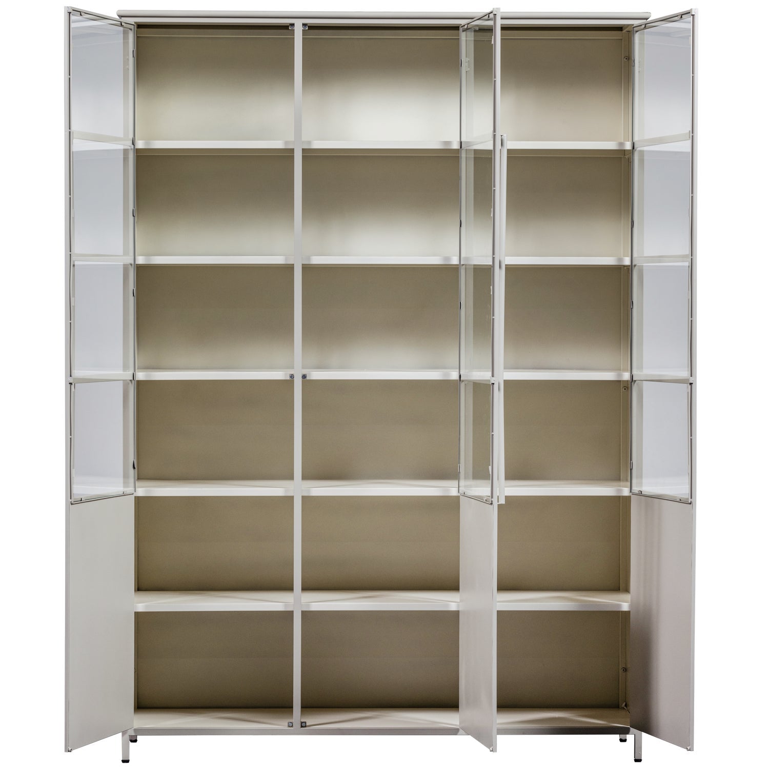3-door display cabinet EXHIBIT sand