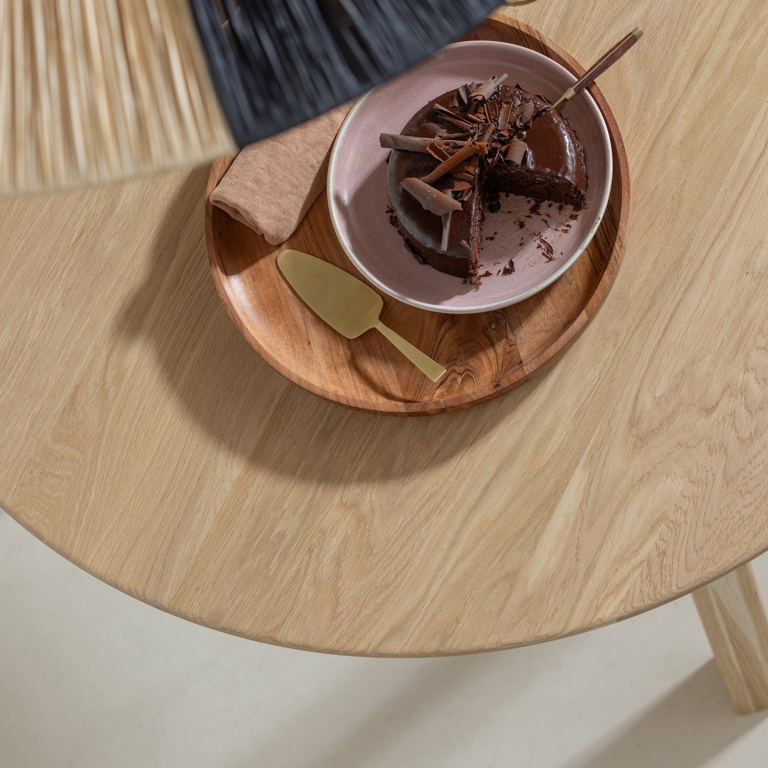 YUKI acacia wood tray [Klaudia] [Amelia spr]
