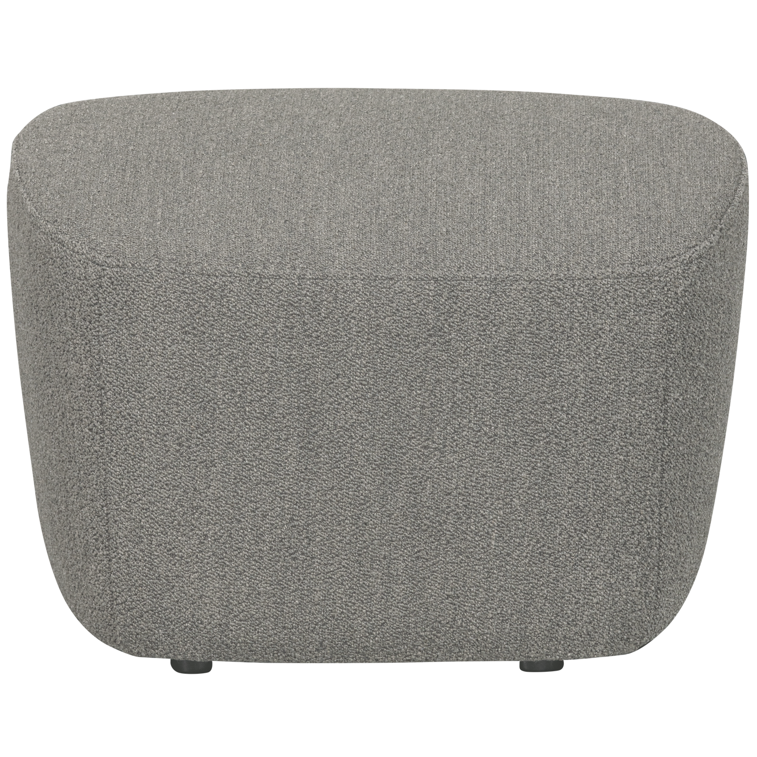 LOFTY Pouf Gray Bouclé