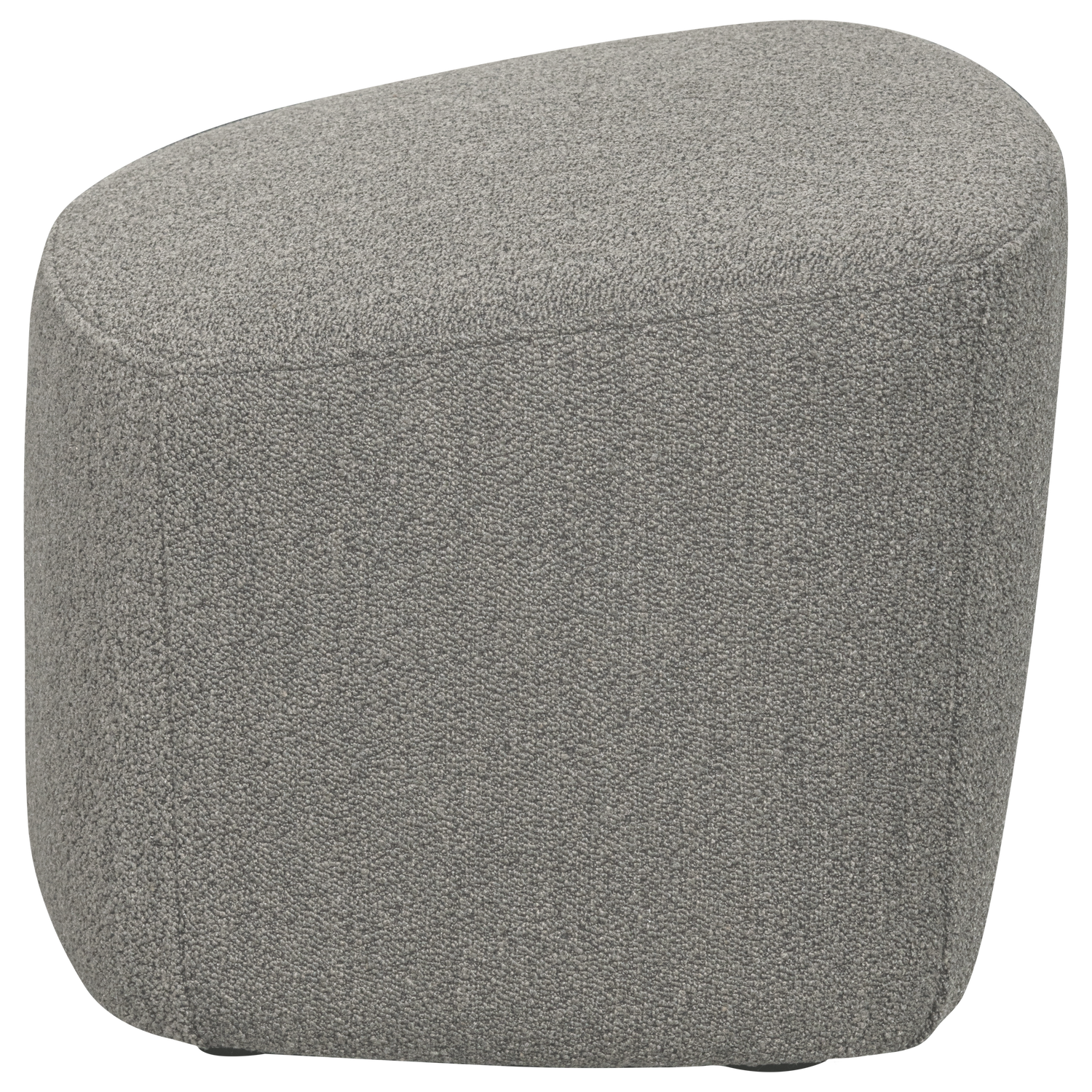 LOFTY Pouf Gray Bouclé