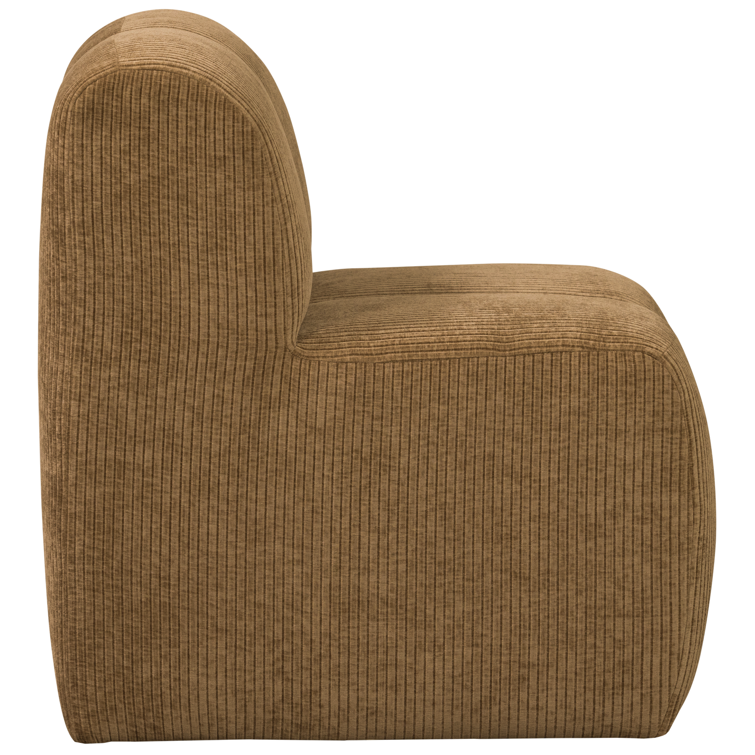 Armchair / MOJO BENCH module honey corduroy