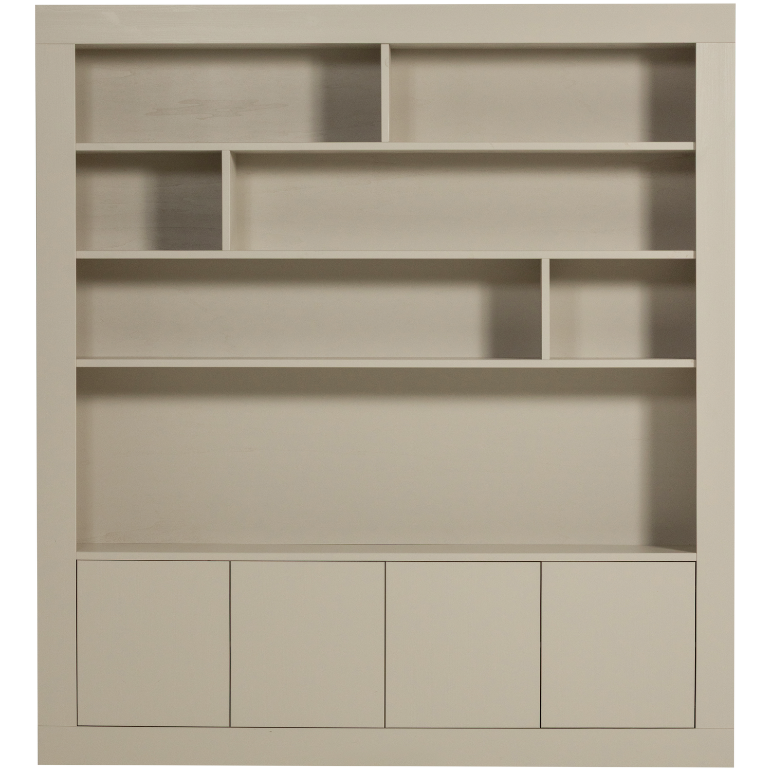 Wallcover Shelf in Gray Beige