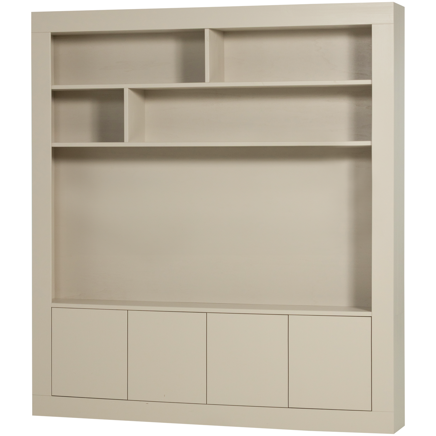 Wallcover Shelf in Gray Beige