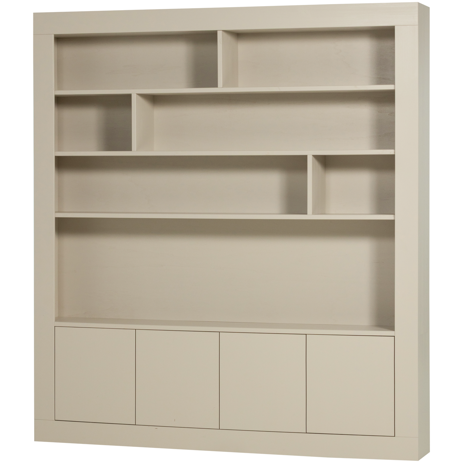 Wallcover Shelf in Gray Beige