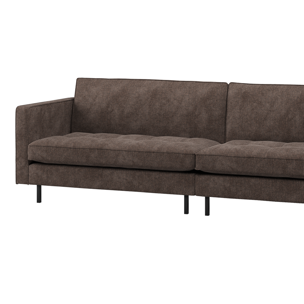 3-Seater Sofa RODEO CLASSIC Brown Corduroy