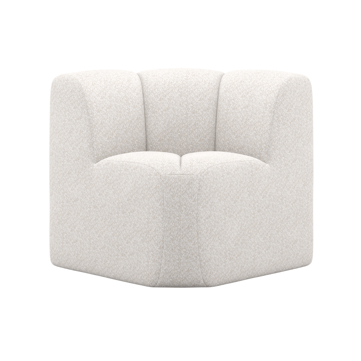 MOJO BENCH Modular Sofa - Ecru Corner Element