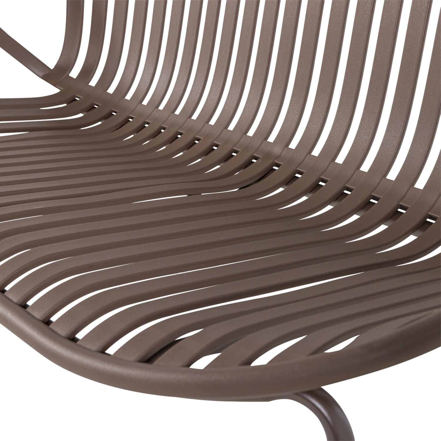 Brown 2-Seater Garden Sofa BRUCE