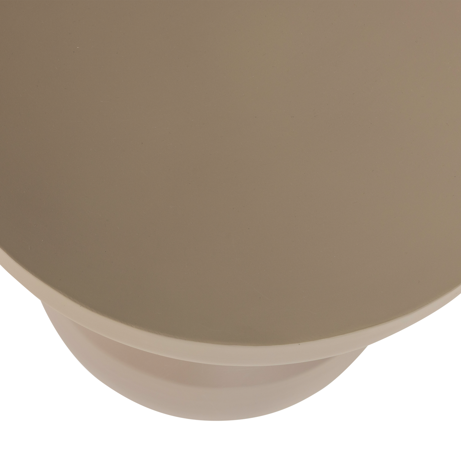 BOVA Beige Side Table