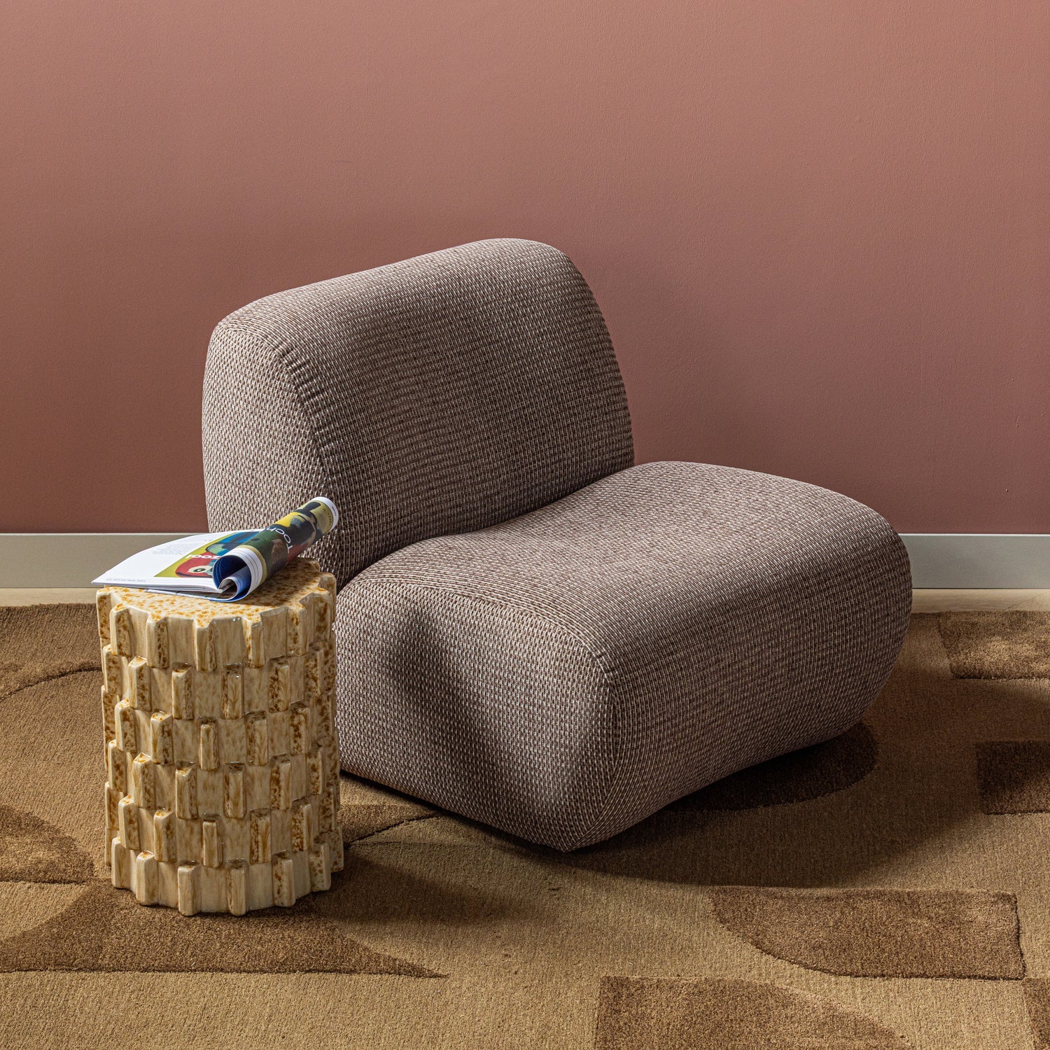 AXU Beige Side Table