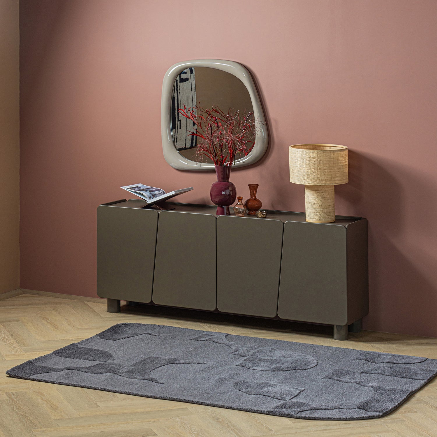 LIVO Gray Rug