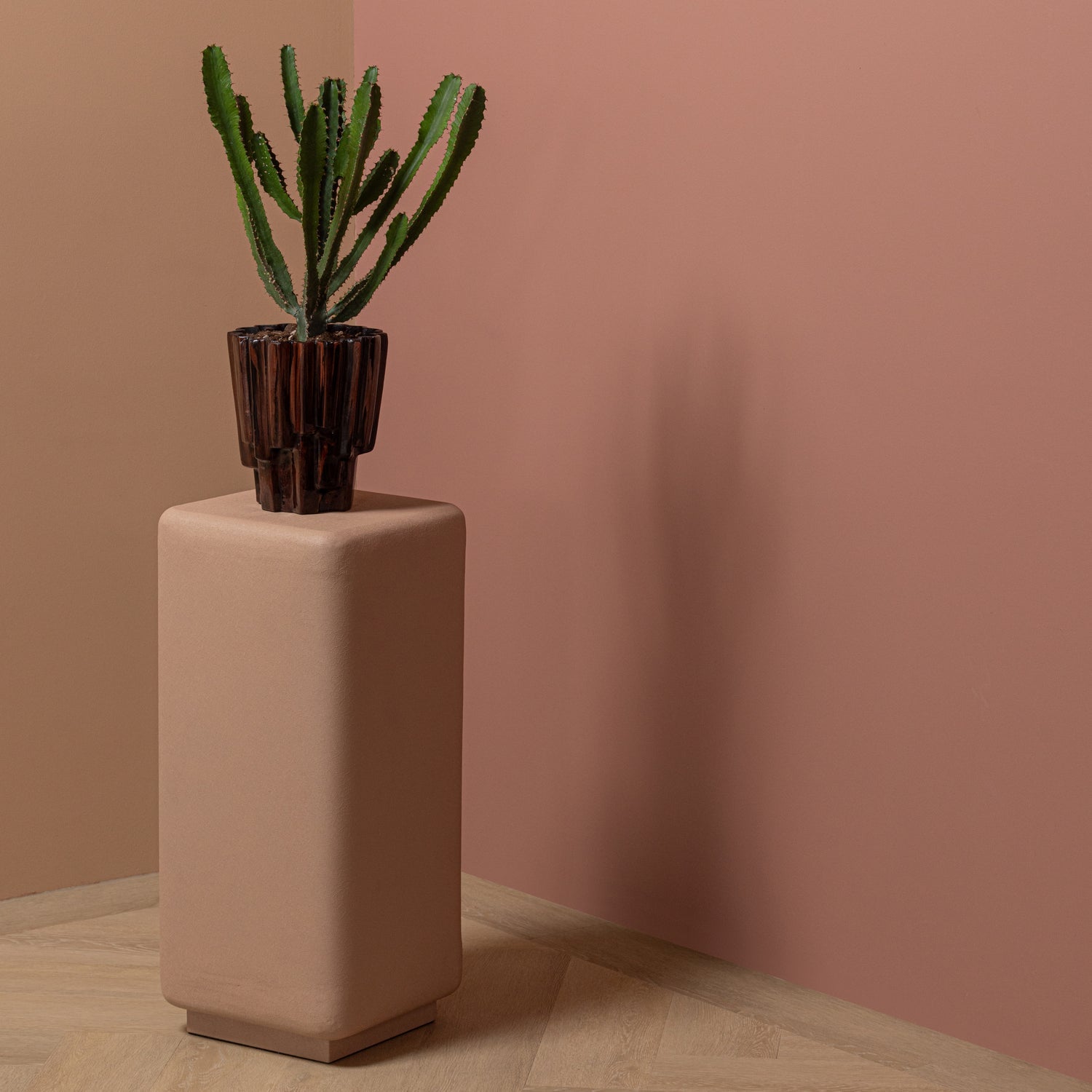 DRAVA Pot Brown
