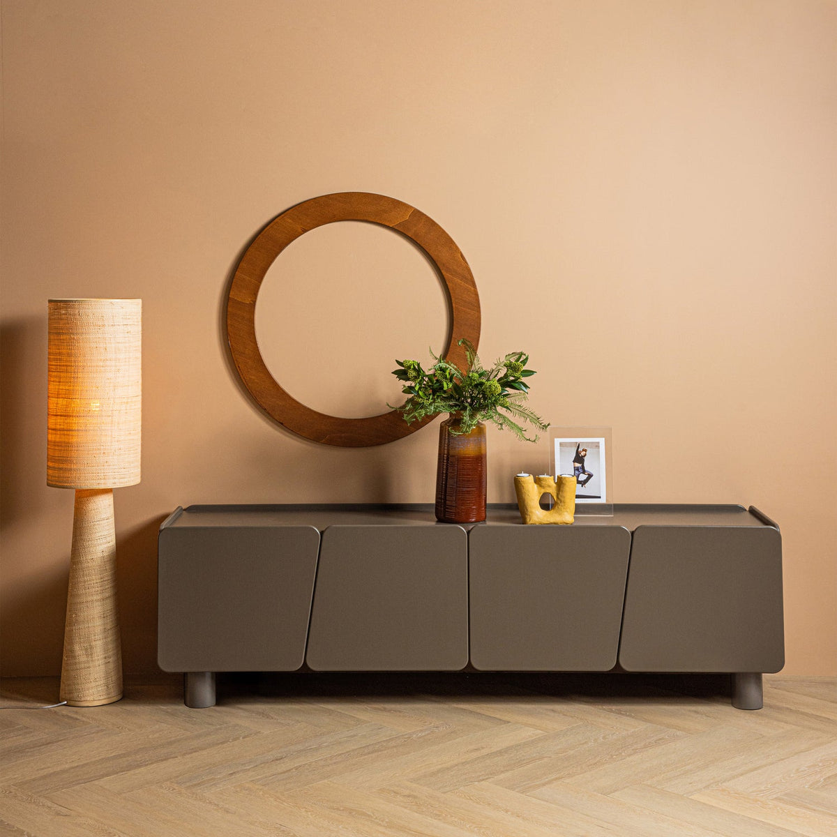 SYRO Rattan Floor Lamp