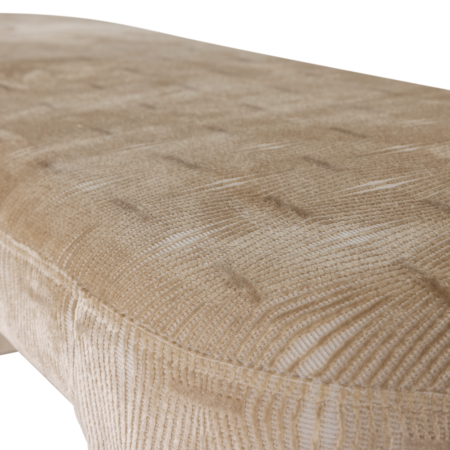 JACOB Bench Beige Striped