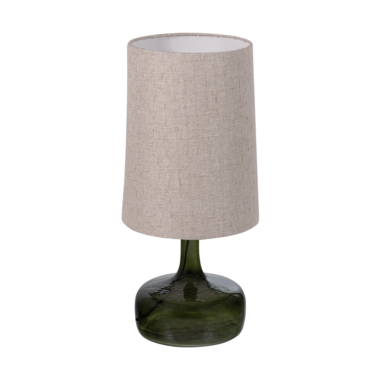 LUMA Green Glass Table Lamp