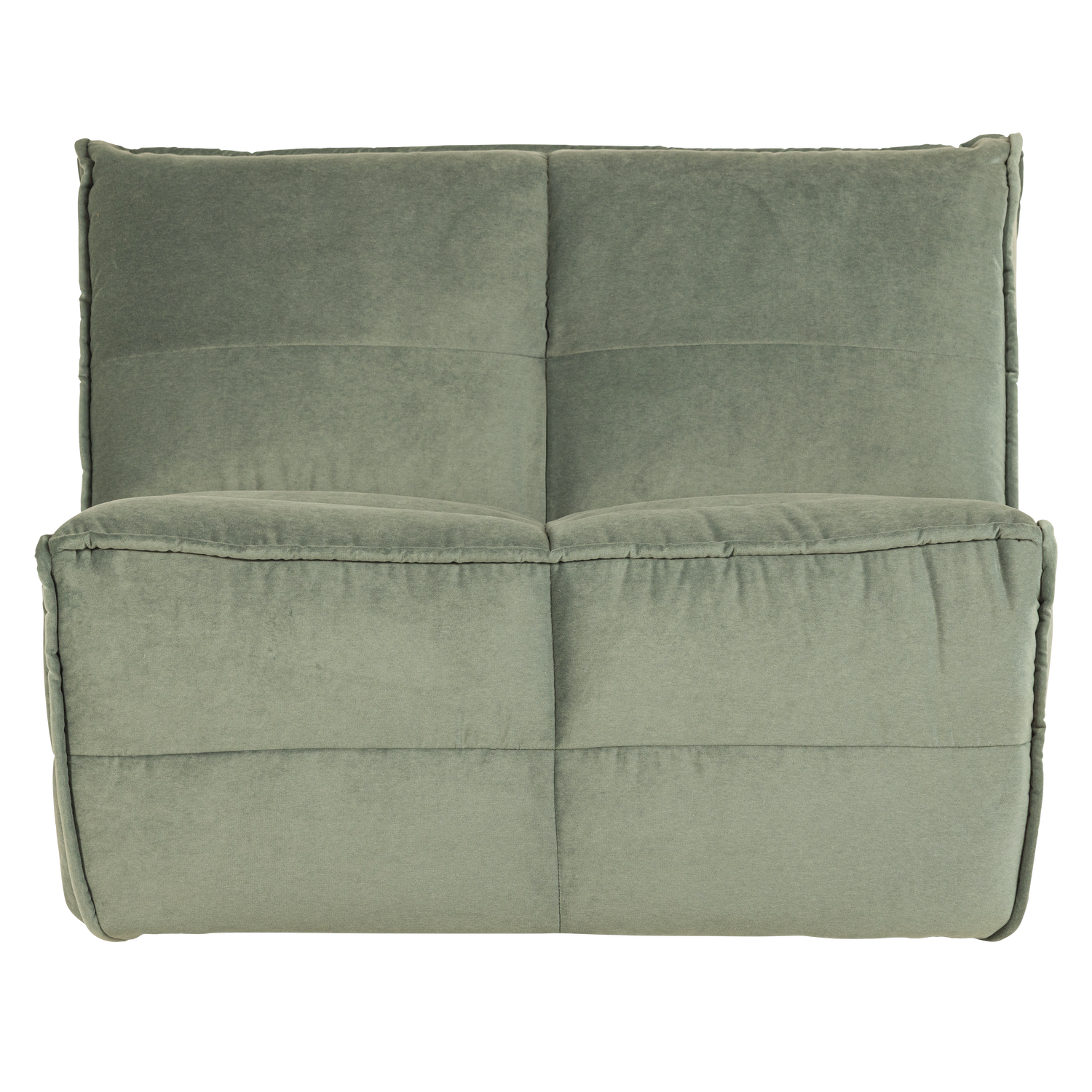Pistachio Velvet Armchair / Cluster Module