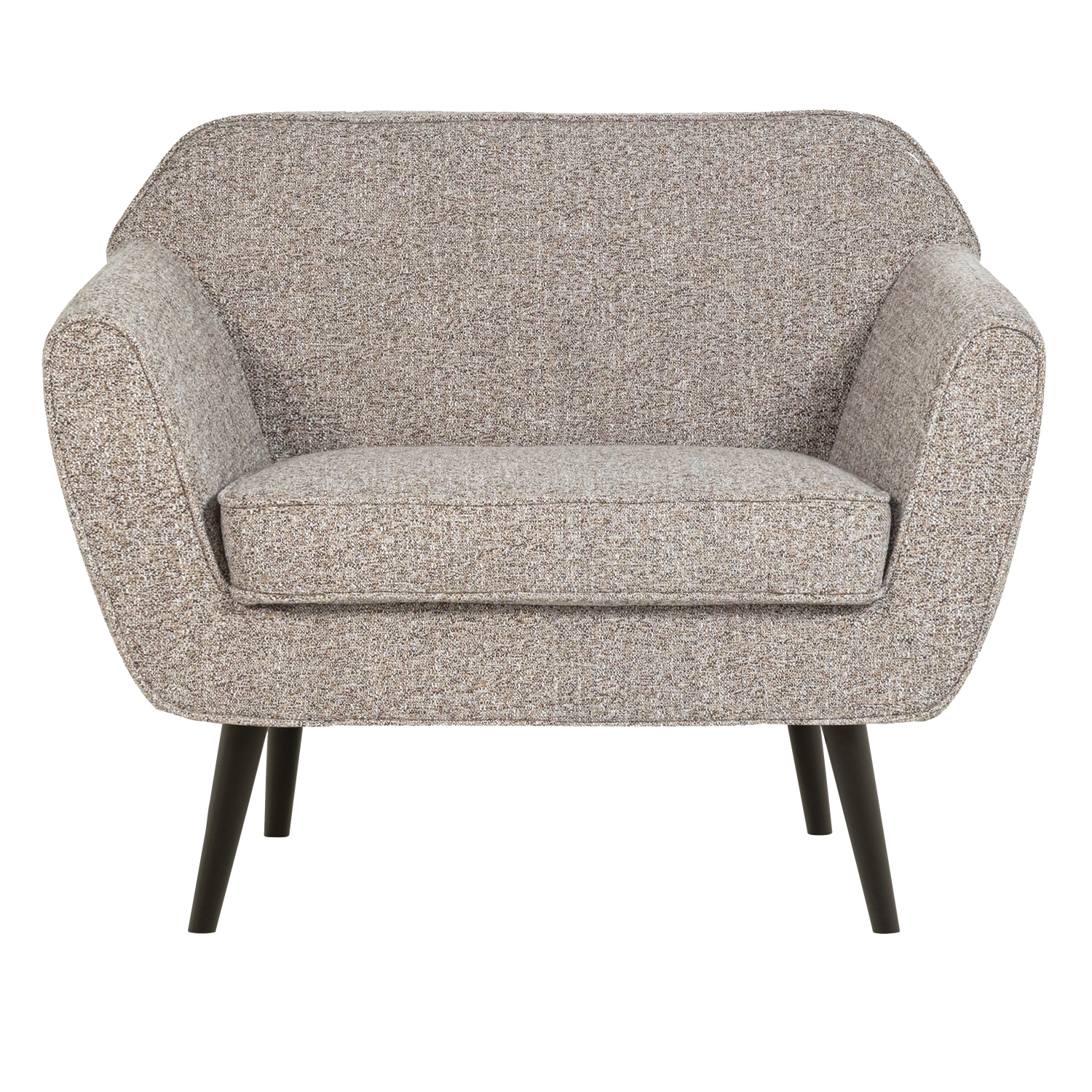 Rocco Armchair in Beige-Brown Mélange