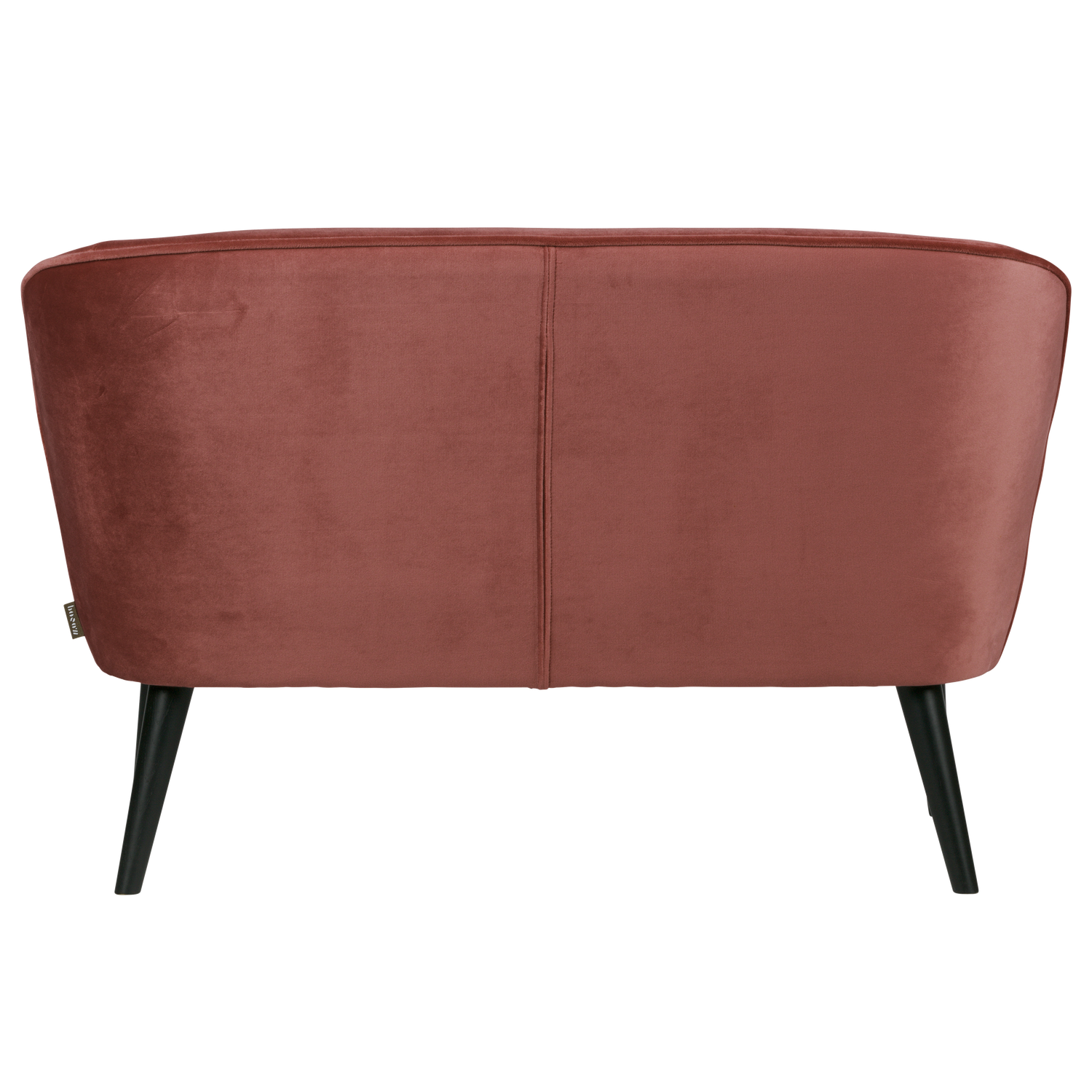 Velvet Sofa SARA Burgundy