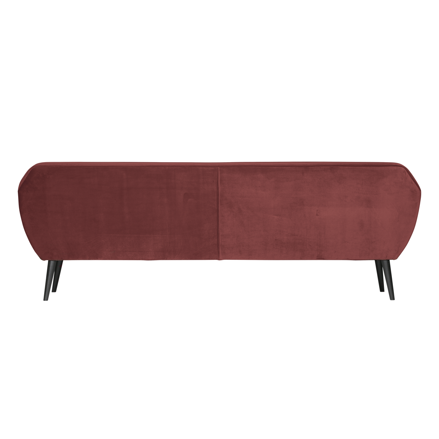 Burgundy 4-Seater Velvet Sofa ROCCO