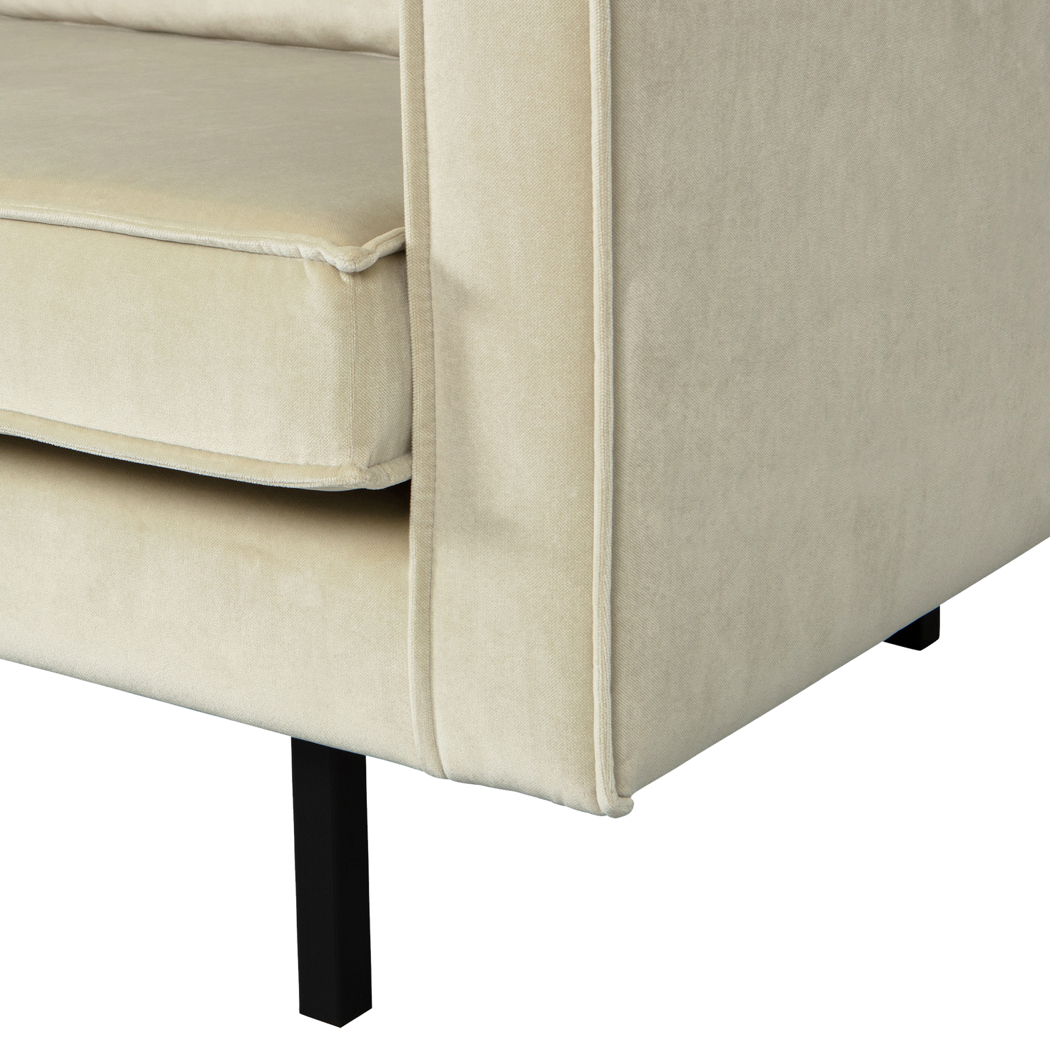 Velvet 2-Seater Sofa RODEO Pistachio