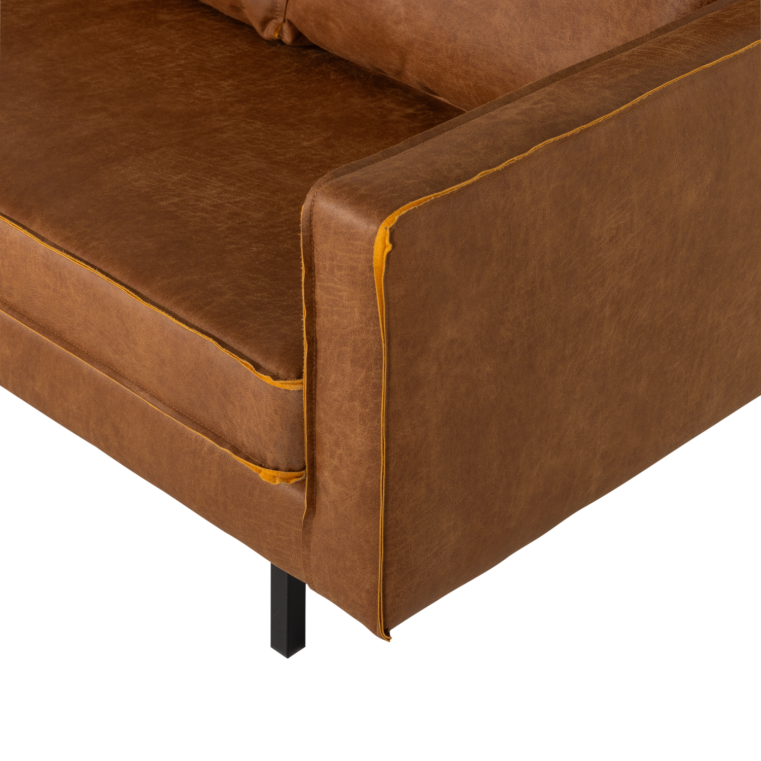 2-Seater Sofa RODEO Cognac Eco-Leather