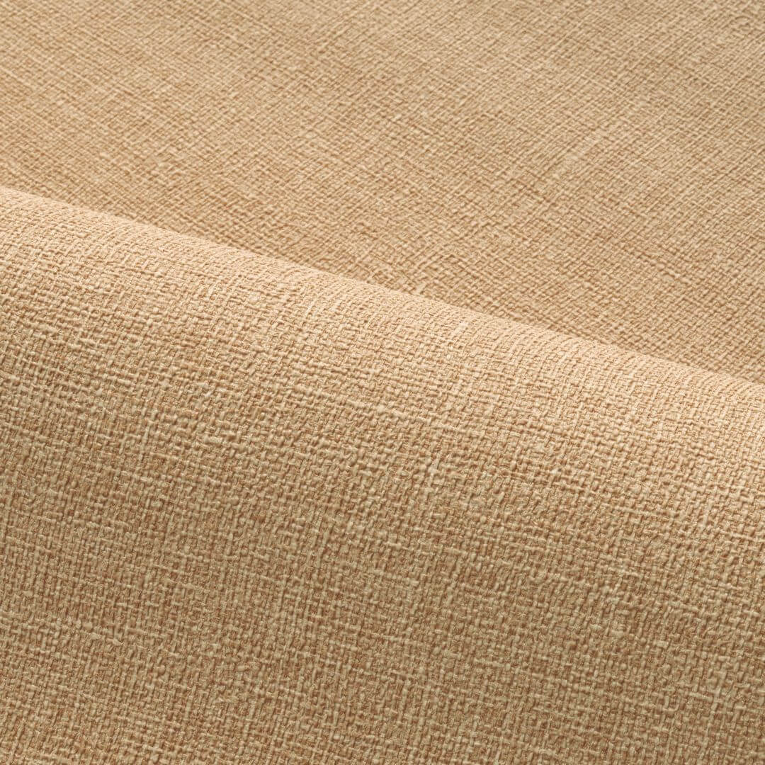 Structural vinyl wallpaper imitating jute LIENZO - PAILLE dark beige