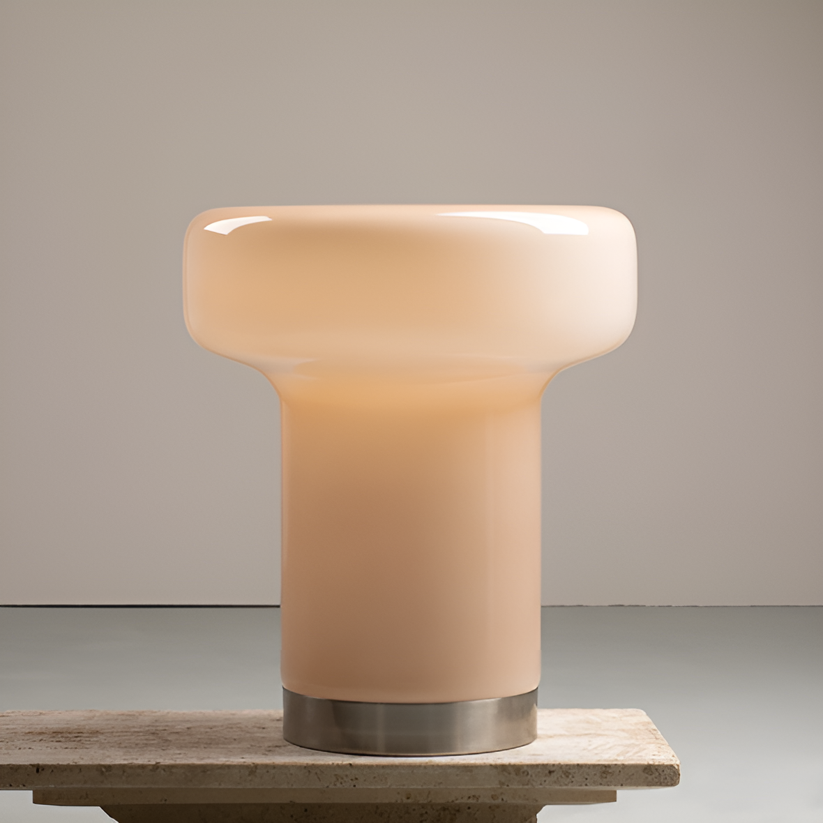 Bonbon beige floor lamp